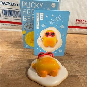 Pucky Beanie Egg Collectible Figure CONFIRMED SUNNY SIDE UP
